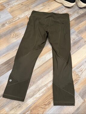 lululemon athletica Olive Green Leggings